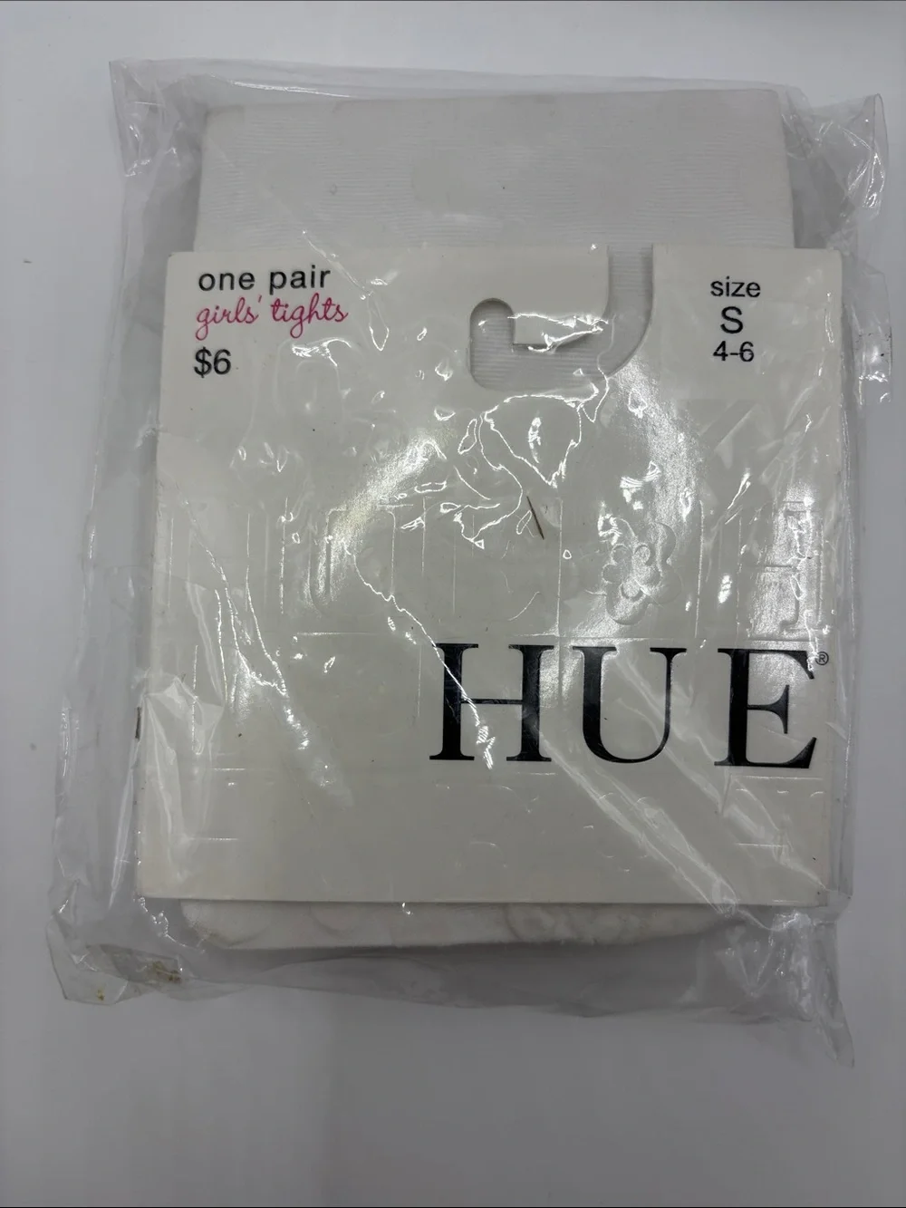 HUE Assorted Girls' Tights in sparkling Black, White, Pink, Lime, Teal